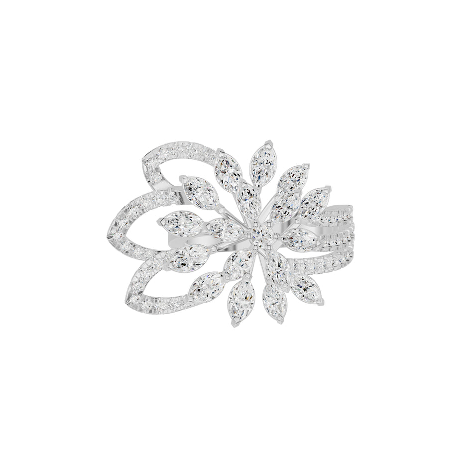 DLR002067 18 KT / White Gold / 18