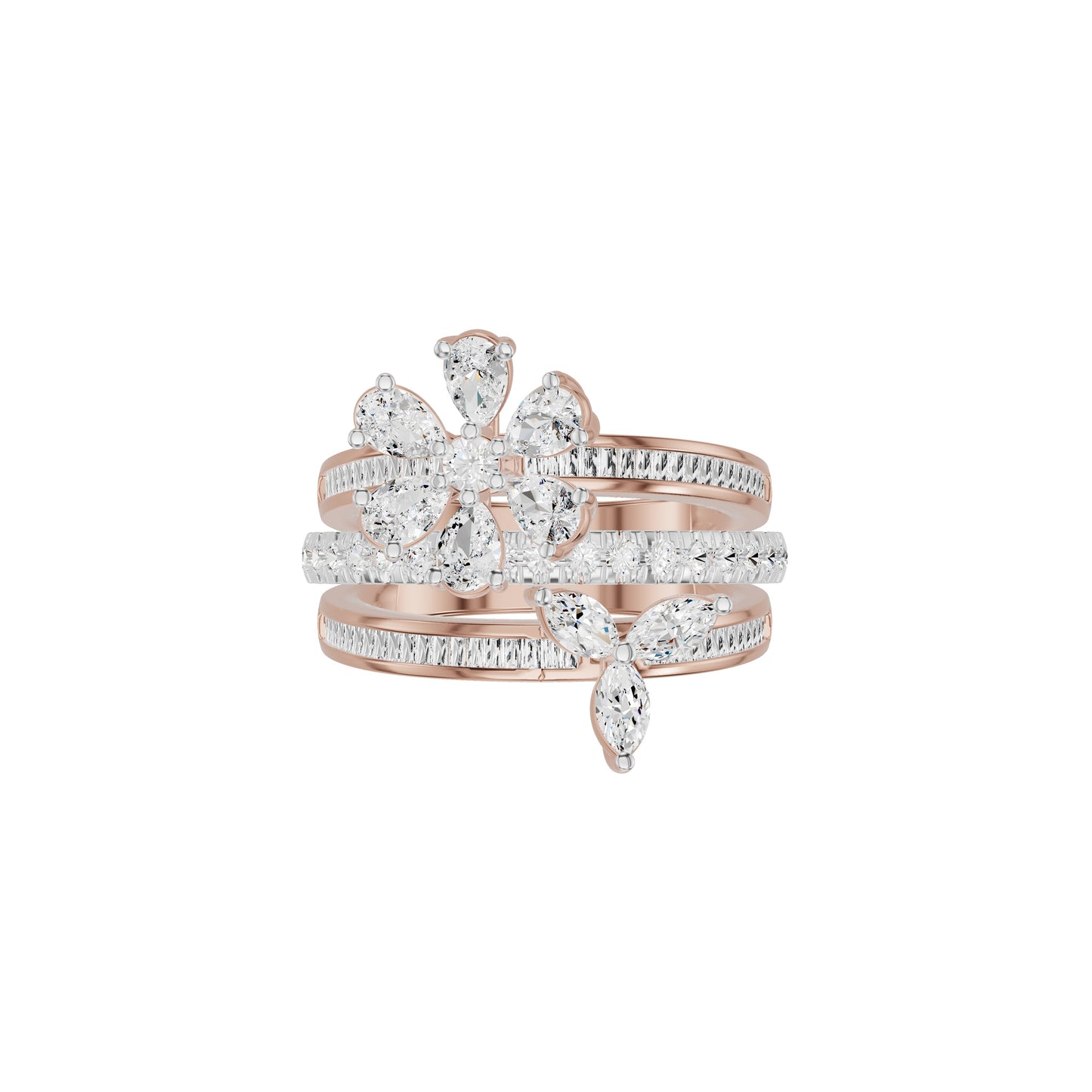 DLR002068 18 KT / Rose Gold / 18