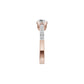 Timeless Sparkle Diamond Ring 18 KT / Rose Gold / 18
