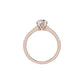 Timeless Sparkle Diamond Ring 18 KT / Rose Gold / 18