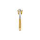 Timeless Sparkle Diamond Ring 18 KT / Yellow Gold / 18
