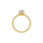 Timeless Sparkle Diamond Ring 18 KT / Yellow Gold / 18
