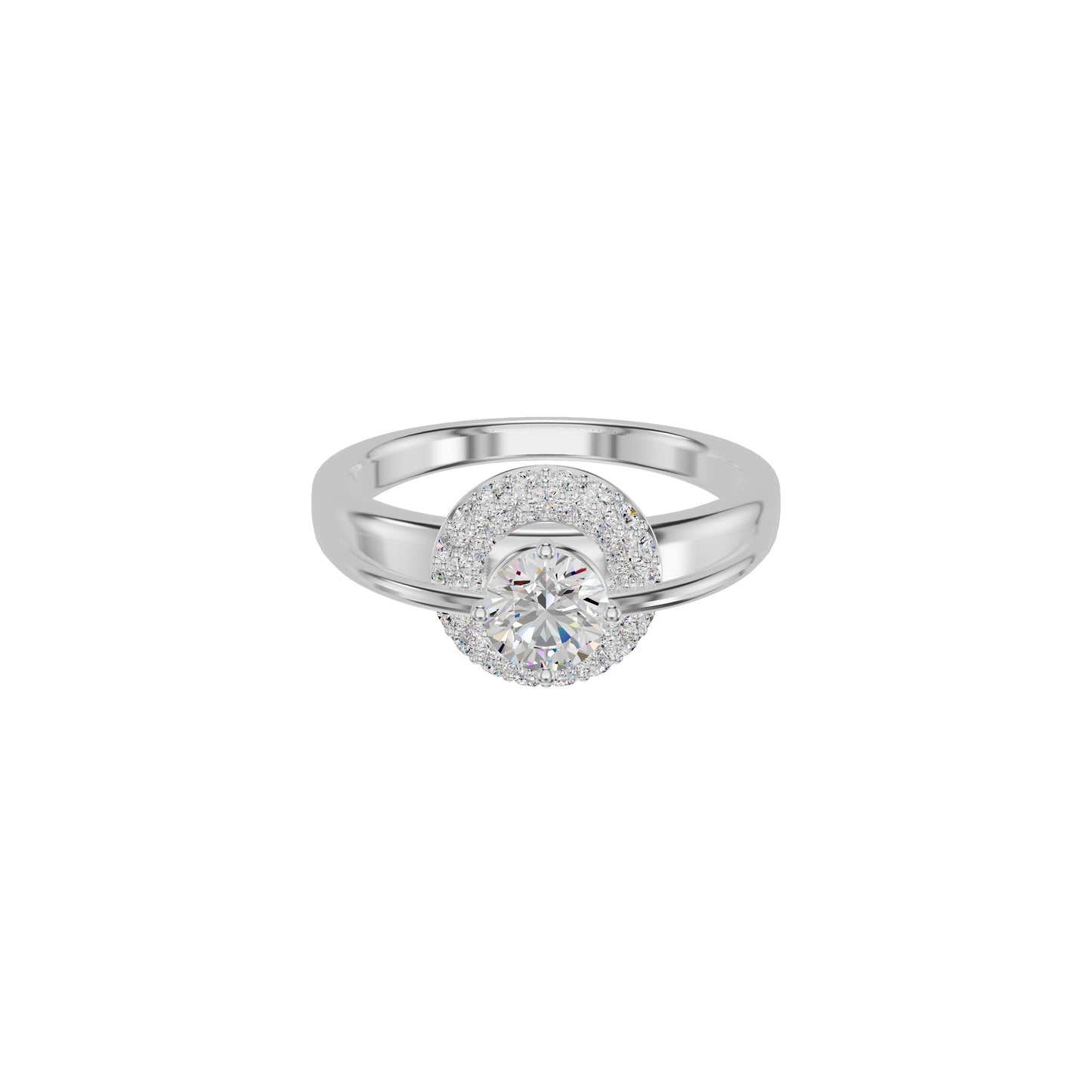 DLR002130 18 KT / White Gold / 18