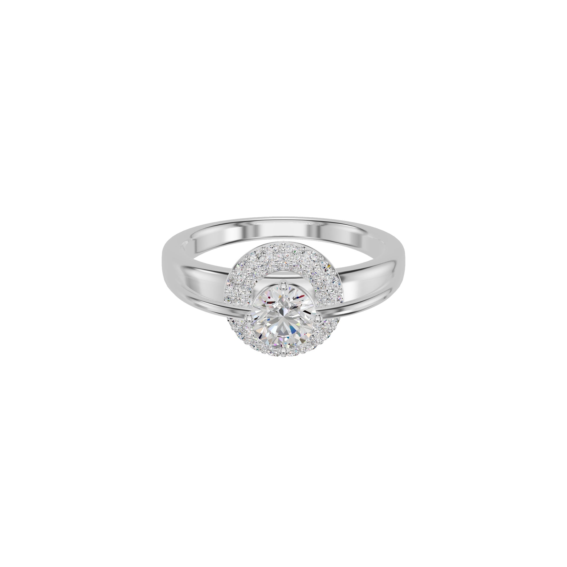 DLR002130 18 KT / White Gold / 18