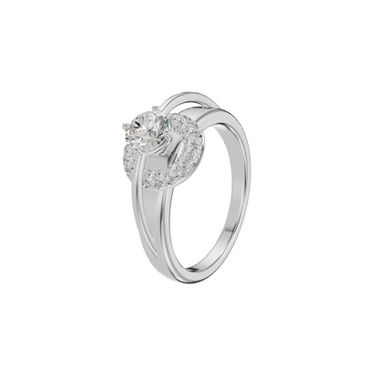 DLR002130 18 KT / White Gold / 18