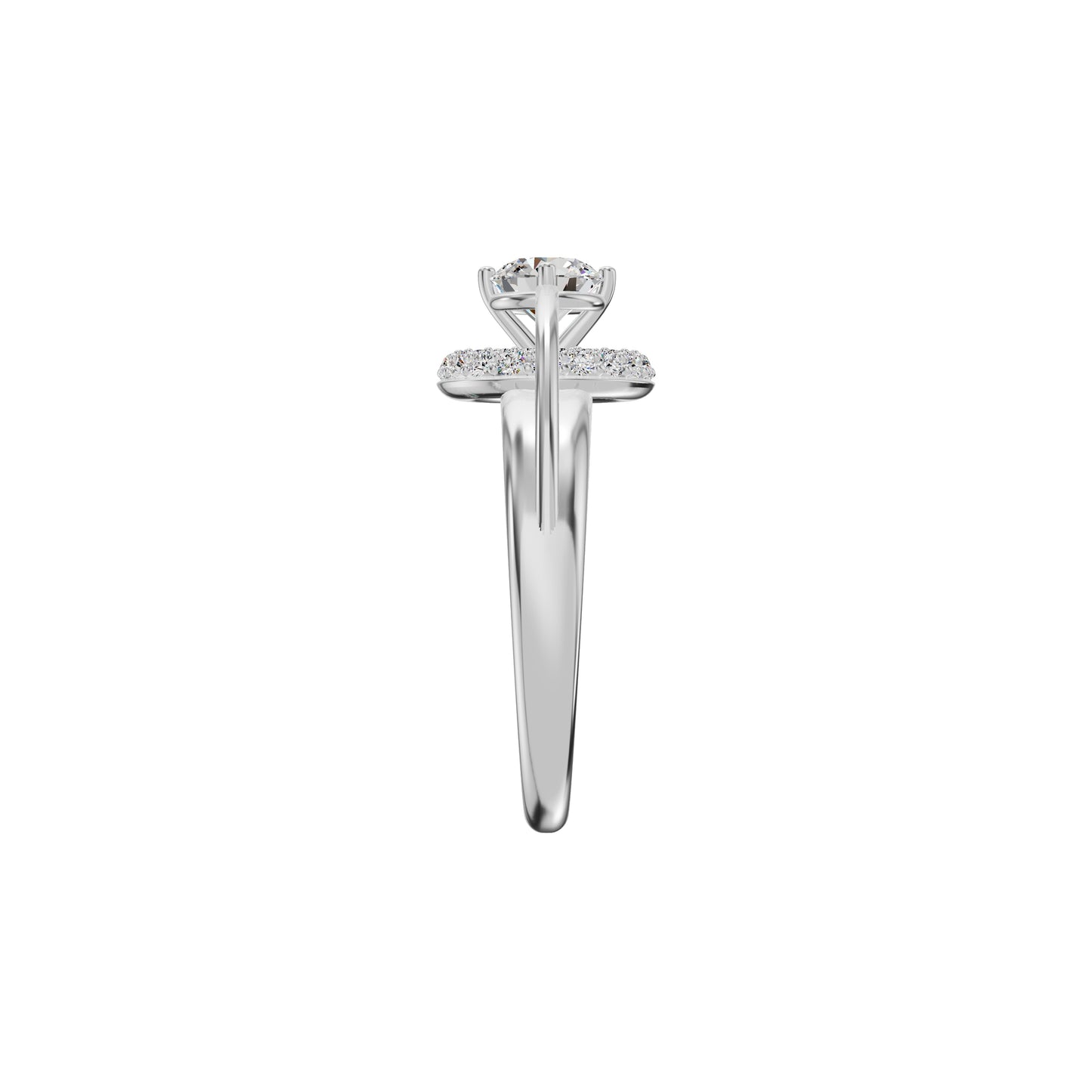 DLR002130 18 KT / White Gold / 18