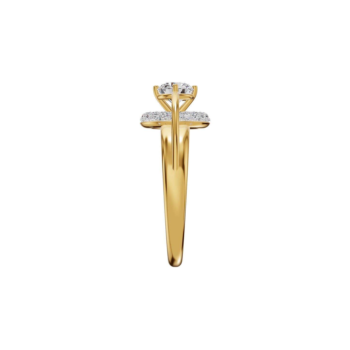 DLR002130 18 KT / Yellow Gold / 18