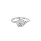 DLR002131 18 KT / White Gold / 18