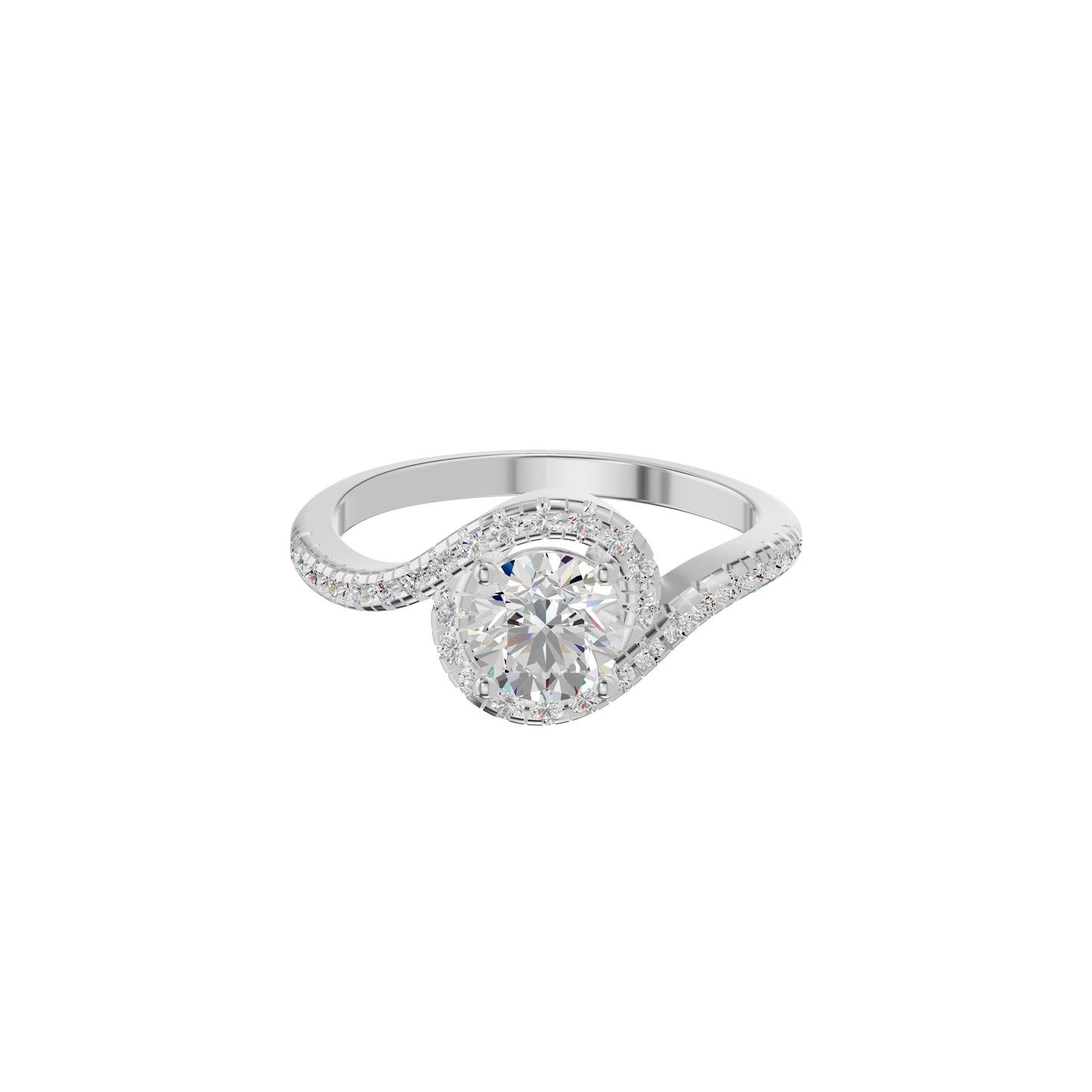 DLR002131 18 KT / White Gold / 18