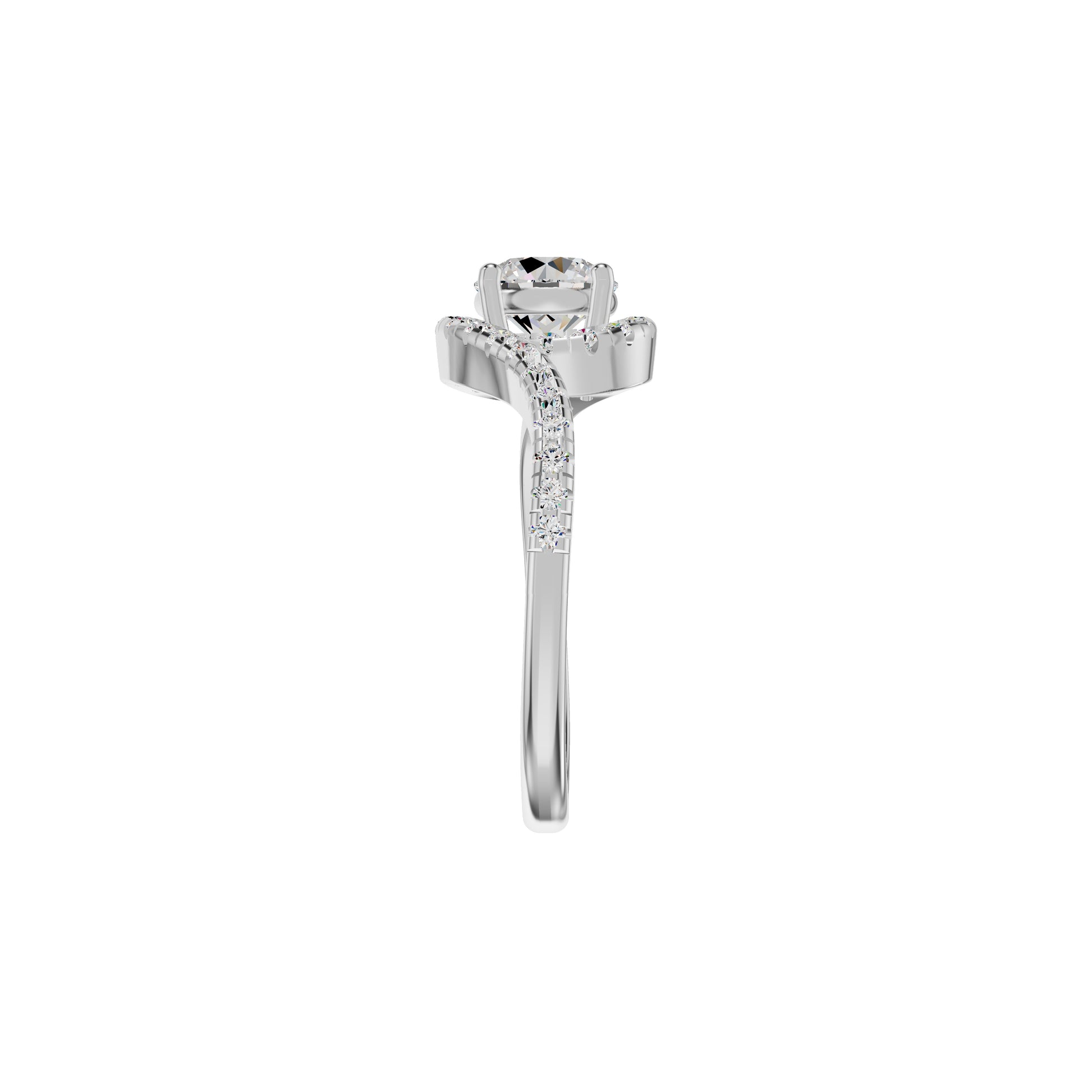 DLR002131 18 KT / White Gold / 18