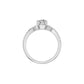 DLR002131 18 KT / White Gold / 18