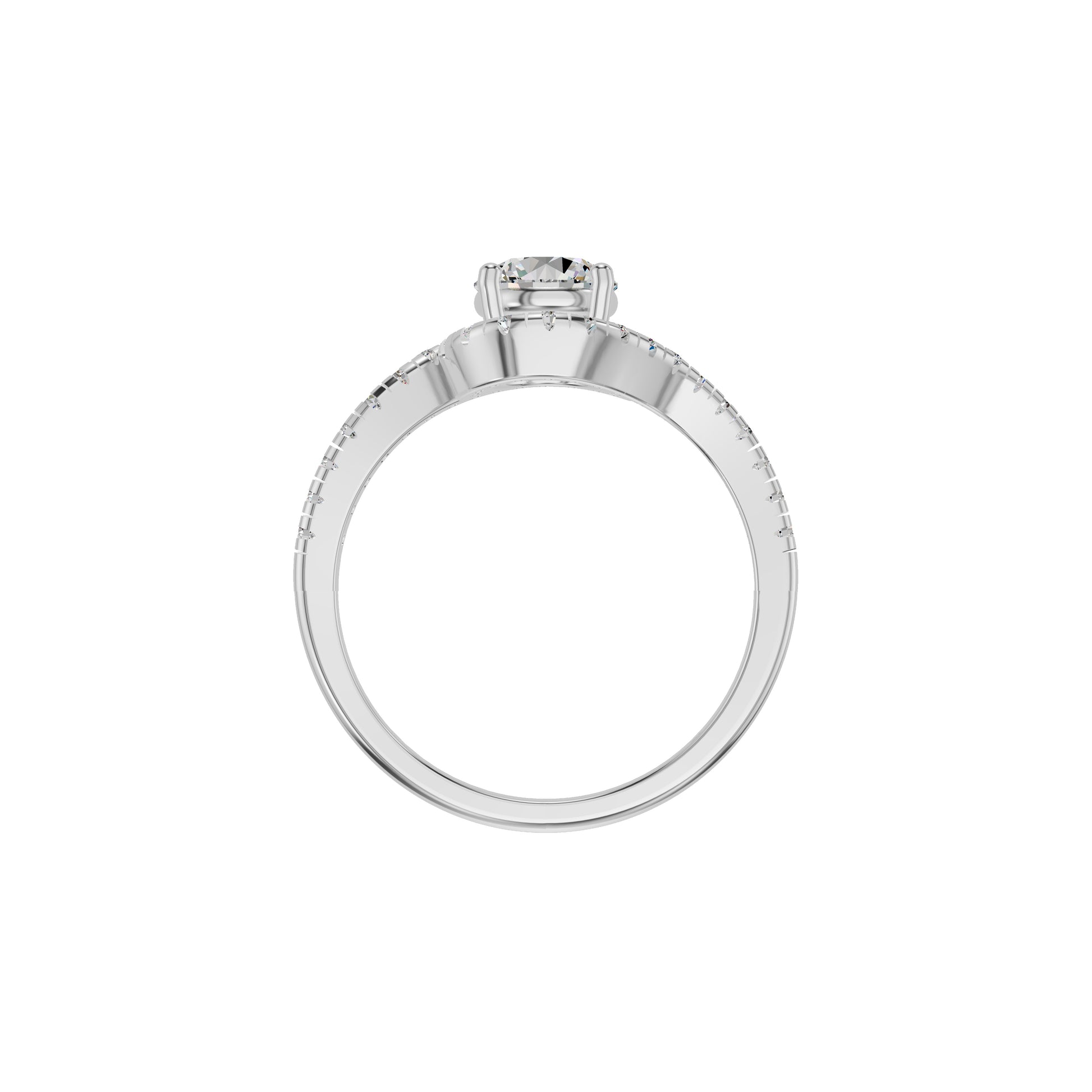 DLR002131 18 KT / White Gold / 18