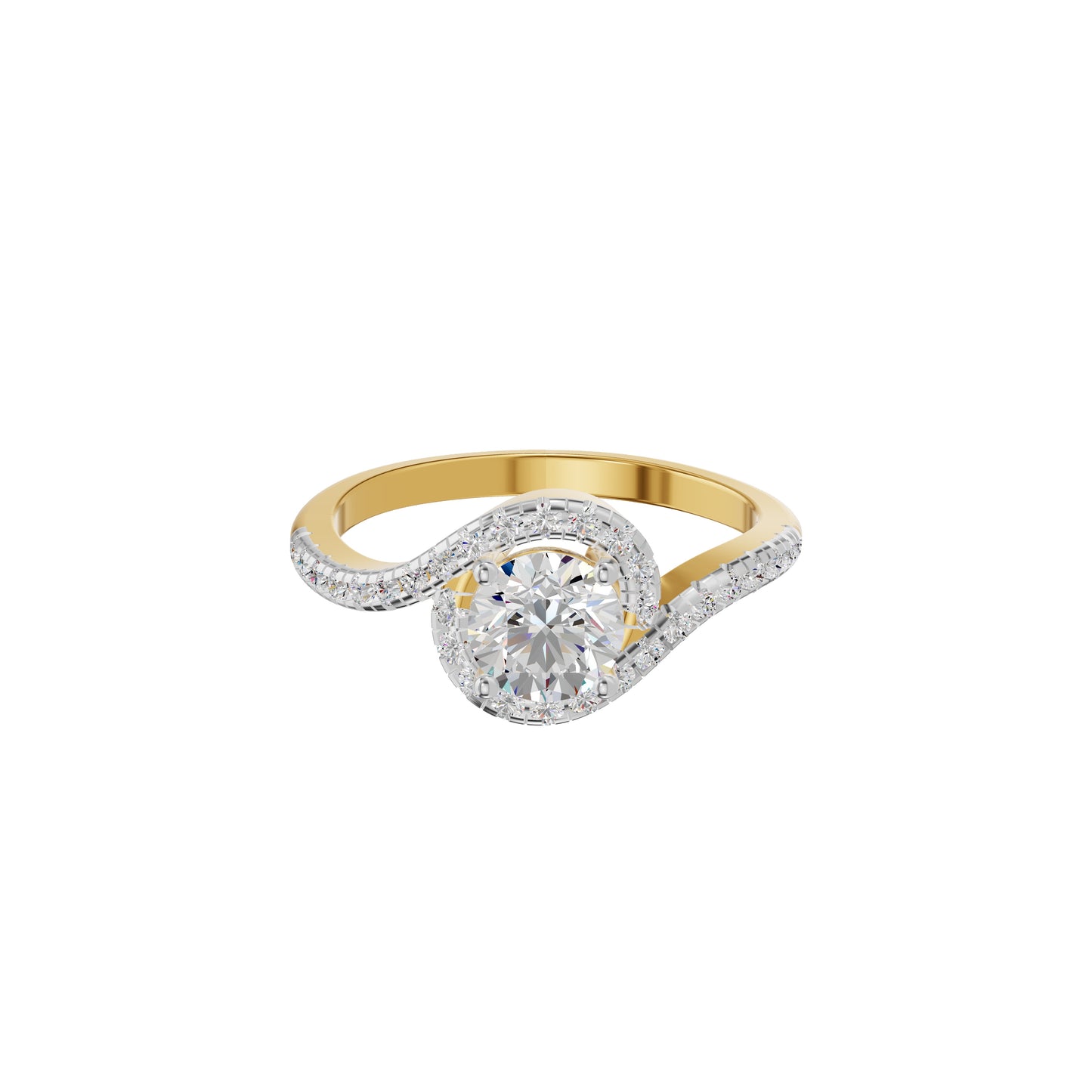 DLR002131 18 KT / Yellow Gold / 18