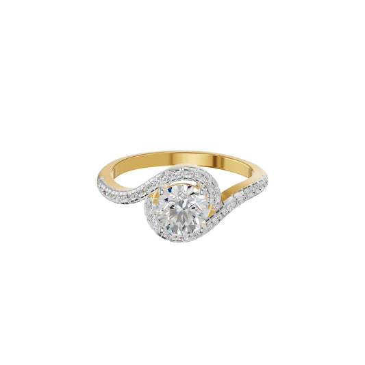 DLR002131 18 KT / Yellow Gold / 18