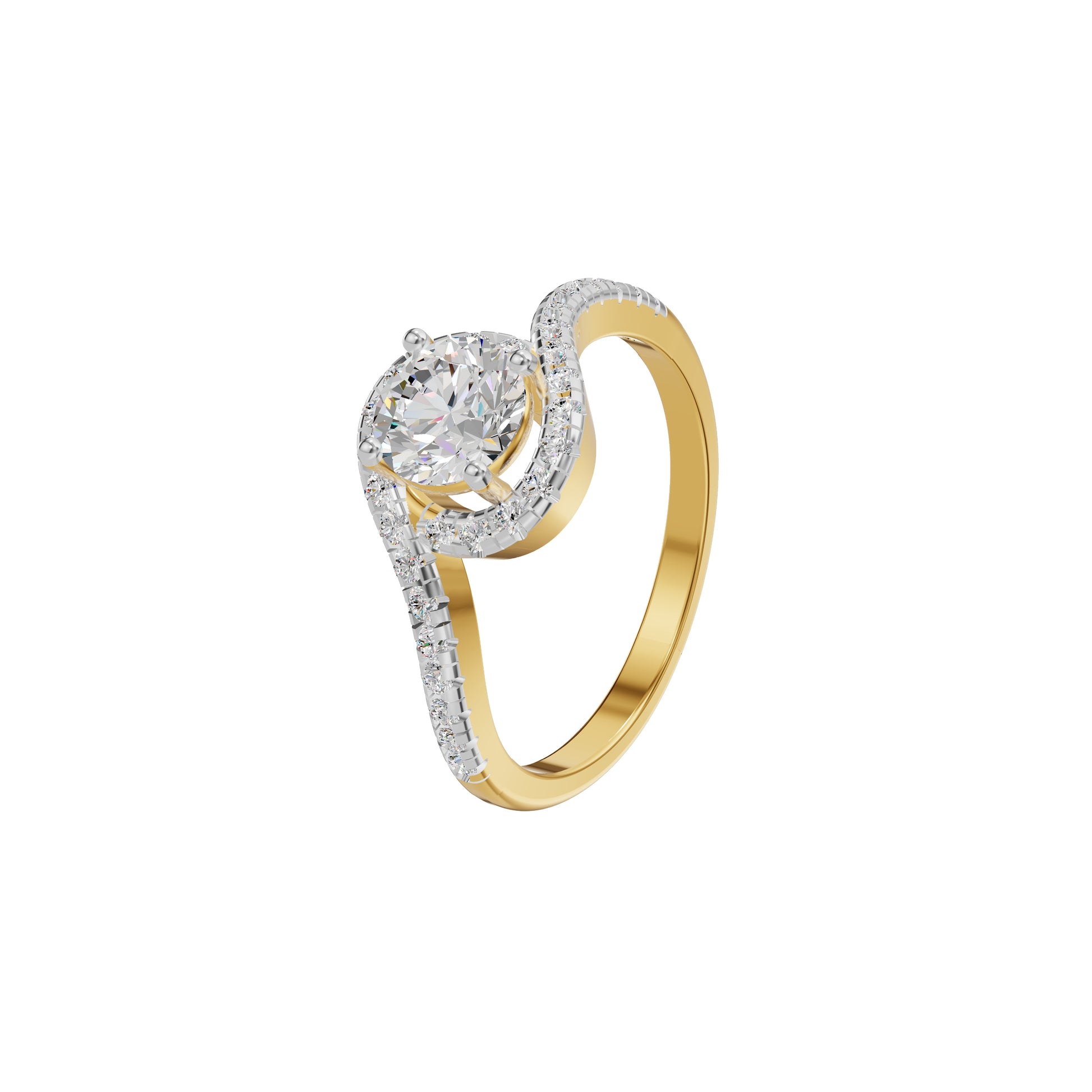 DLR002131 18 KT / Yellow Gold / 18