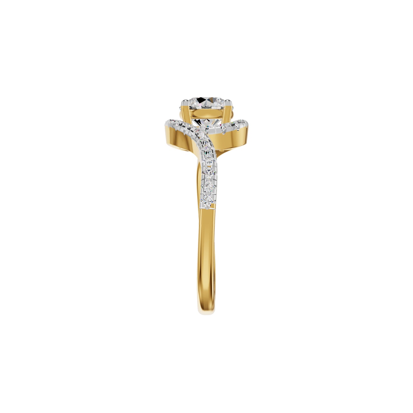 DLR002131 18 KT / Yellow Gold / 18