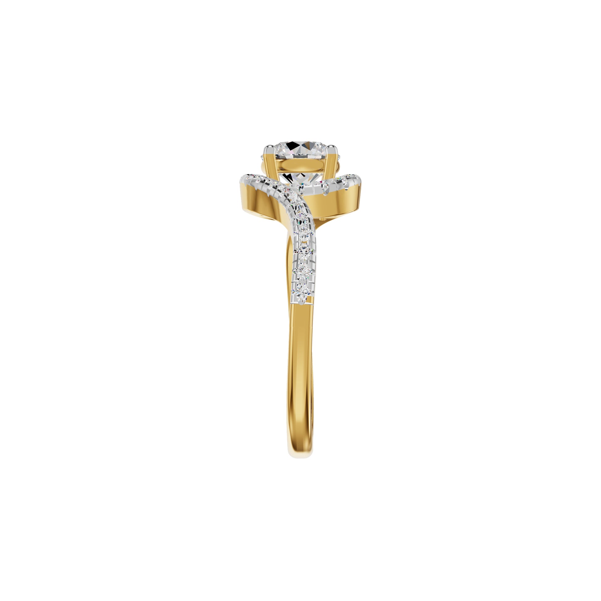 DLR002131 18 KT / Yellow Gold / 18