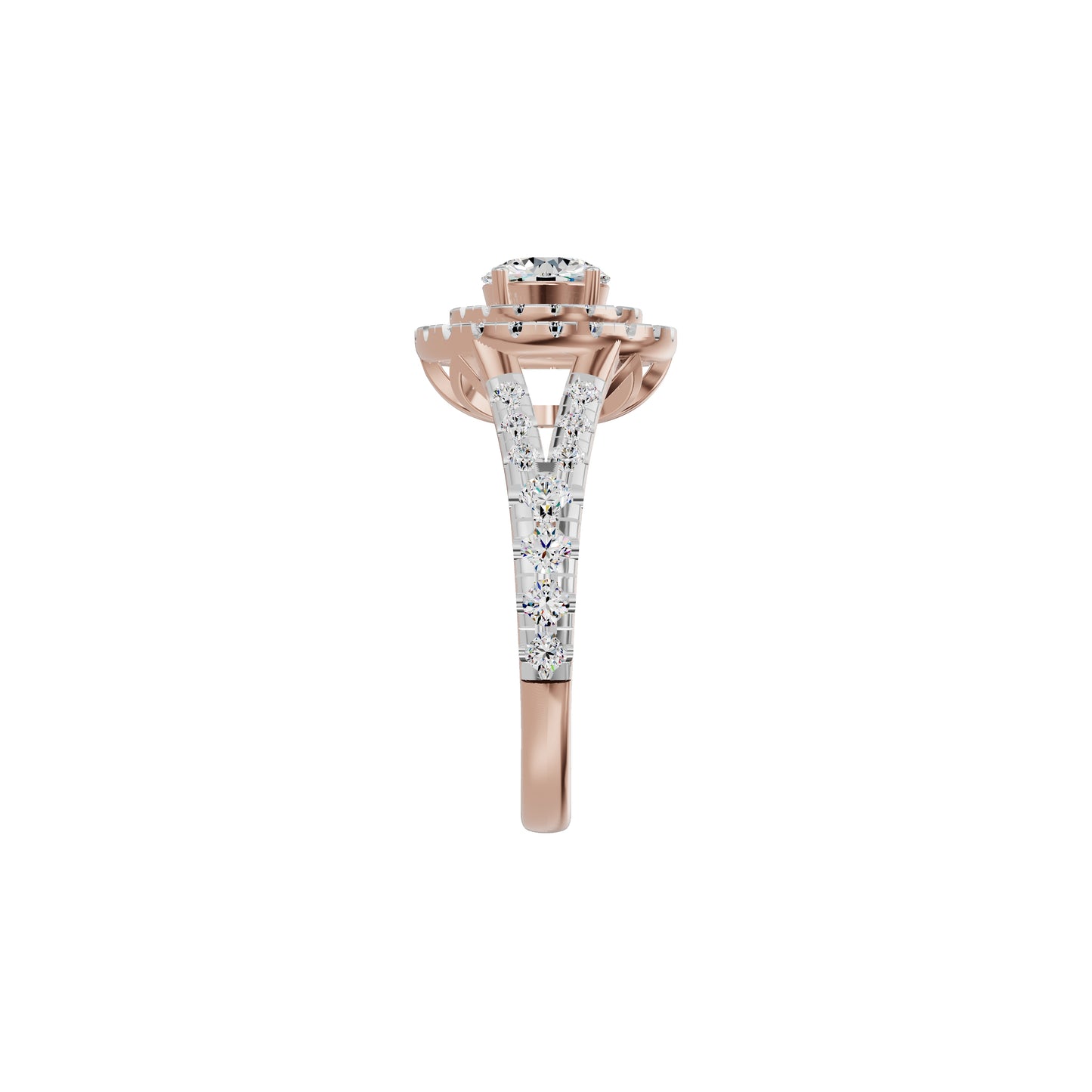 My Only Diamond Engagement Ring 18 KT / Rose Gold / 18