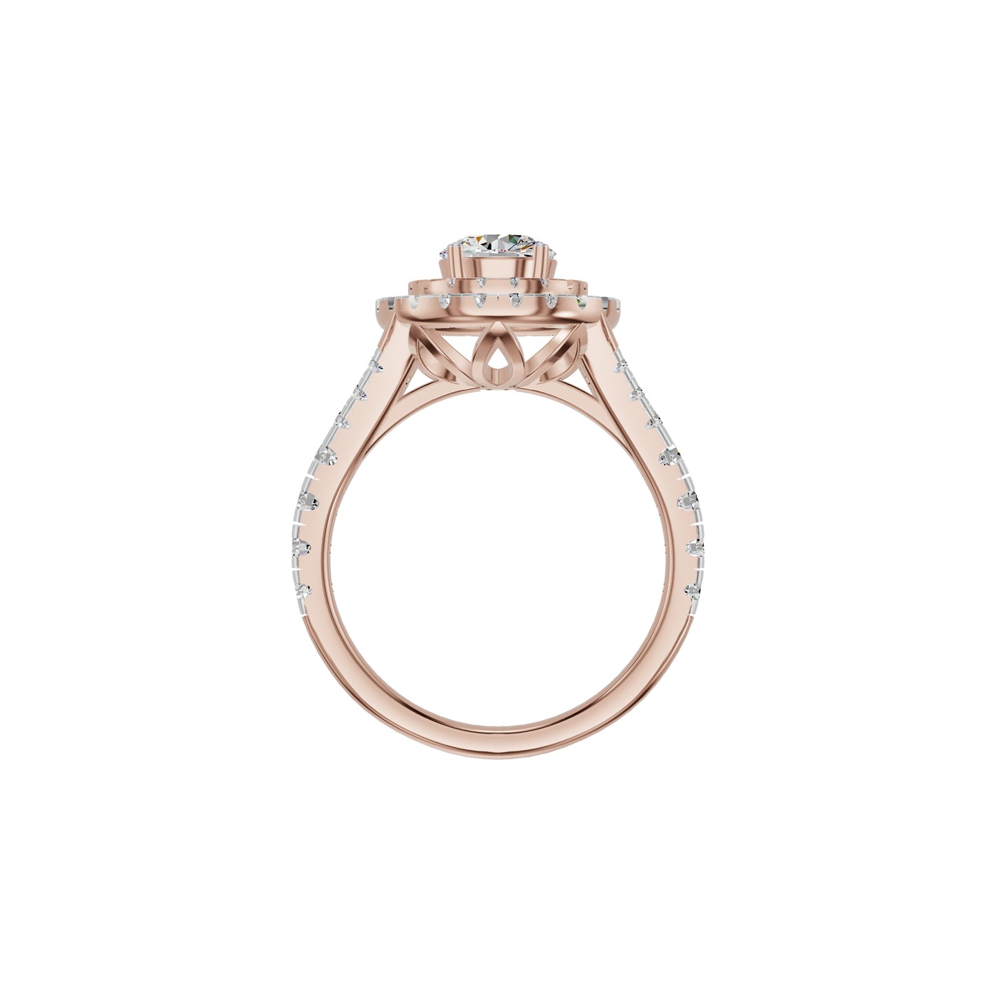 My Only Diamond Engagement Ring 18 KT / Rose Gold / 18