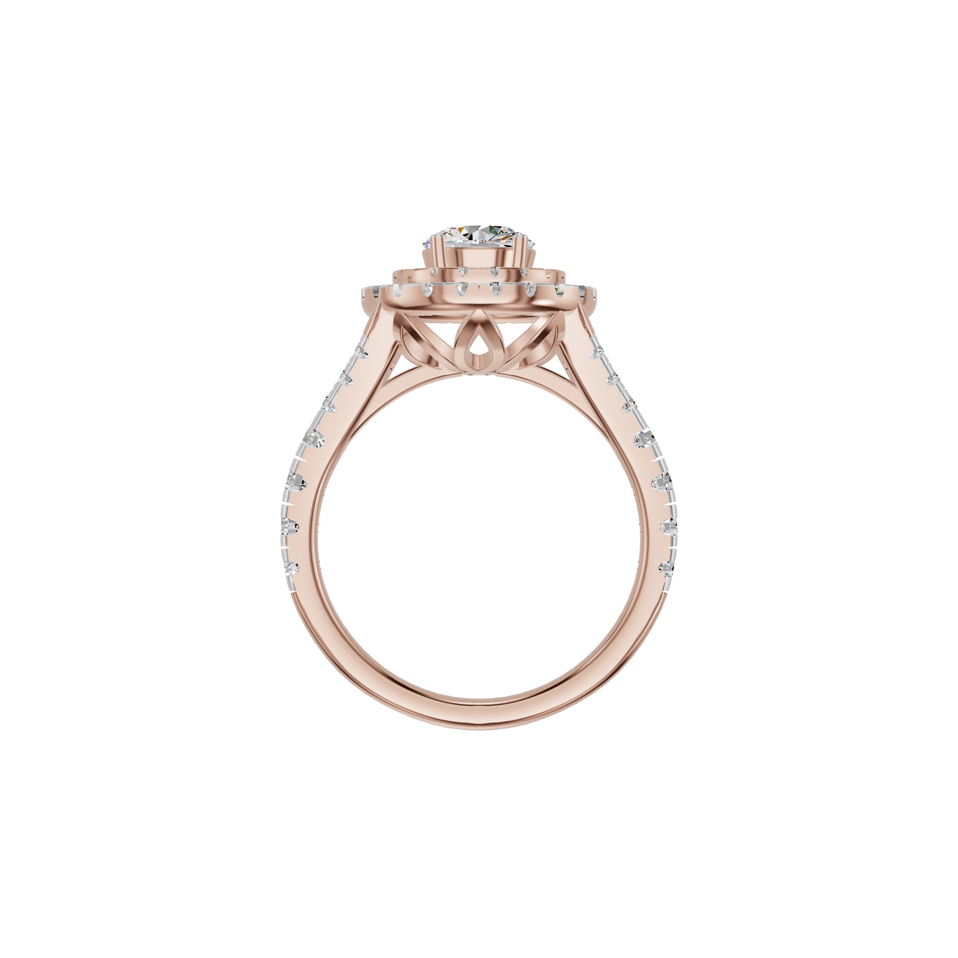 My Only Diamond Engagement Ring 18 KT / Rose Gold / 18