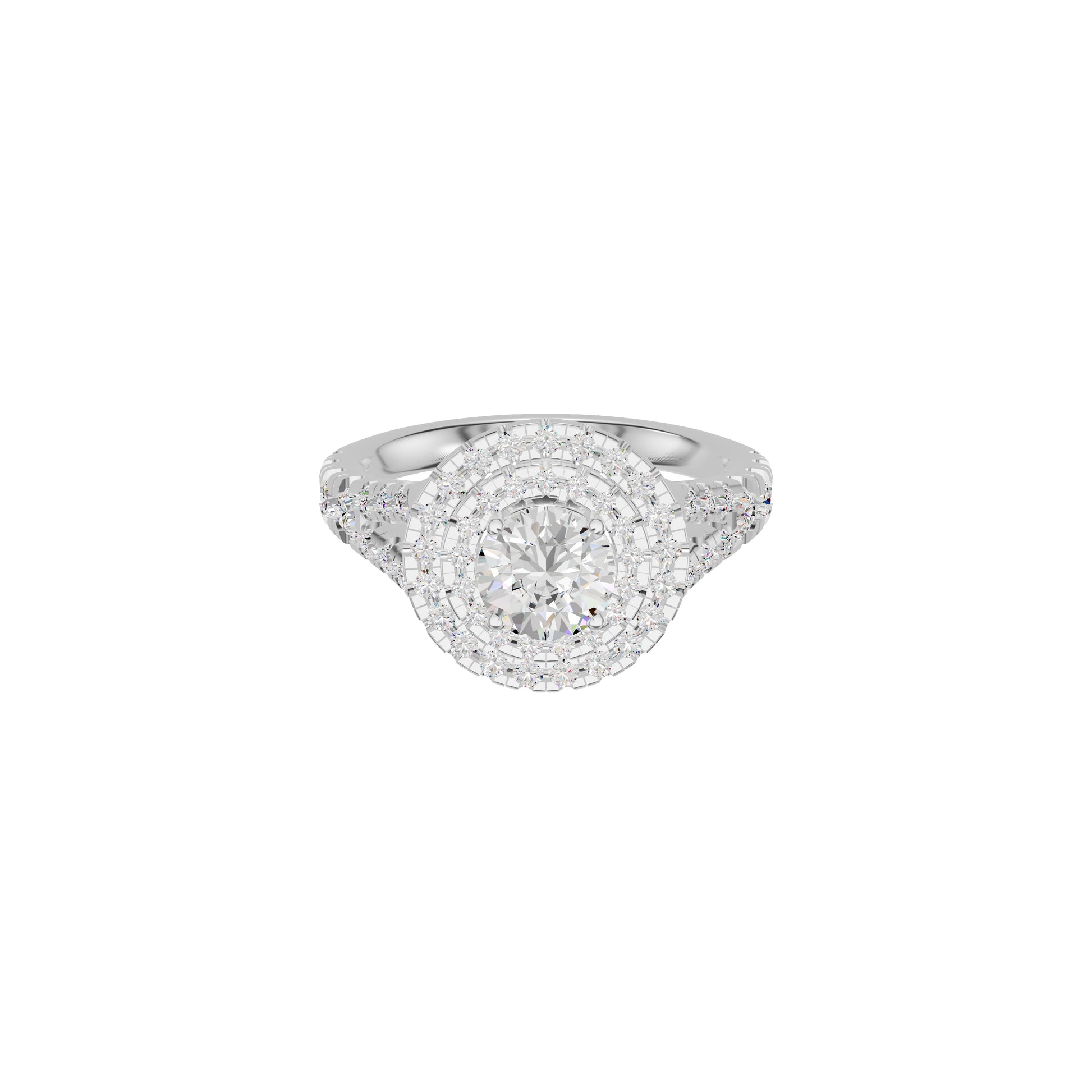 My Only Diamond Engagement Ring 18 KT / White Gold / 18