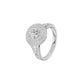 My Only Diamond Engagement Ring 18 KT / White Gold / 18