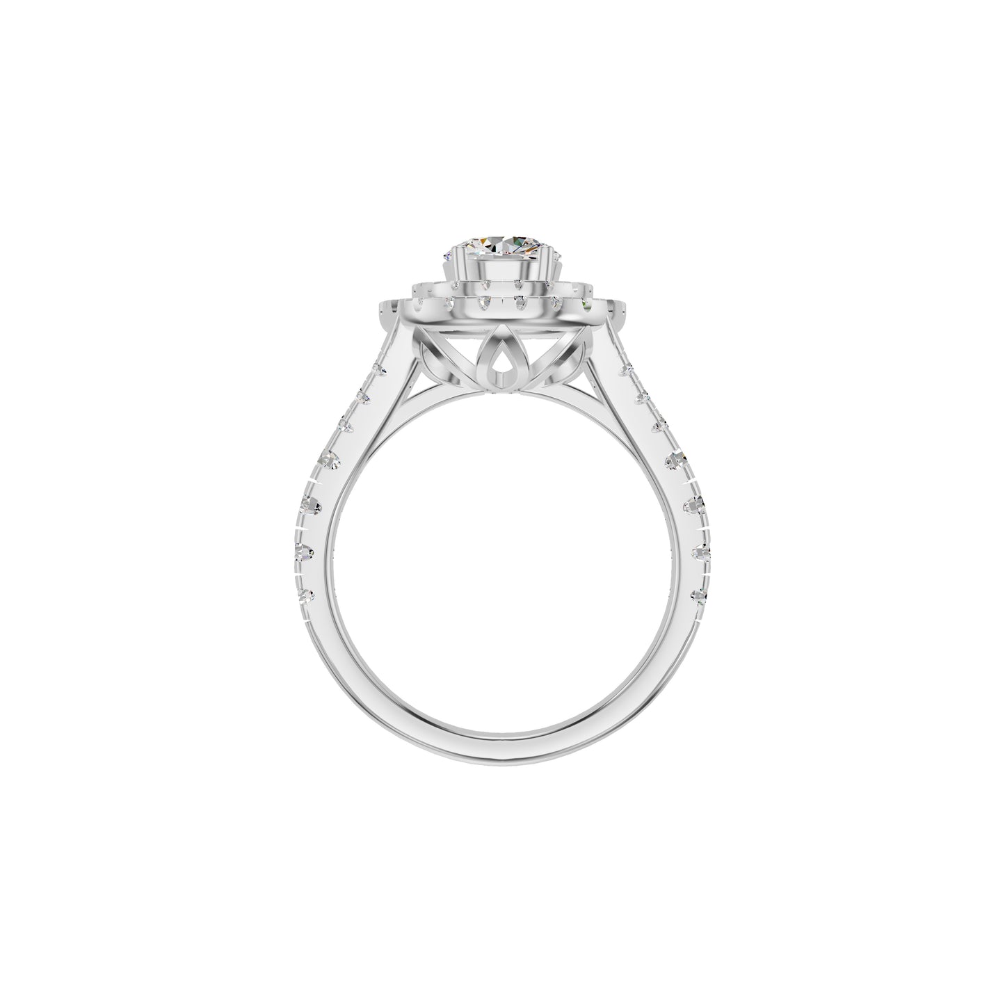 My Only Diamond Engagement Ring 18 KT / White Gold / 18