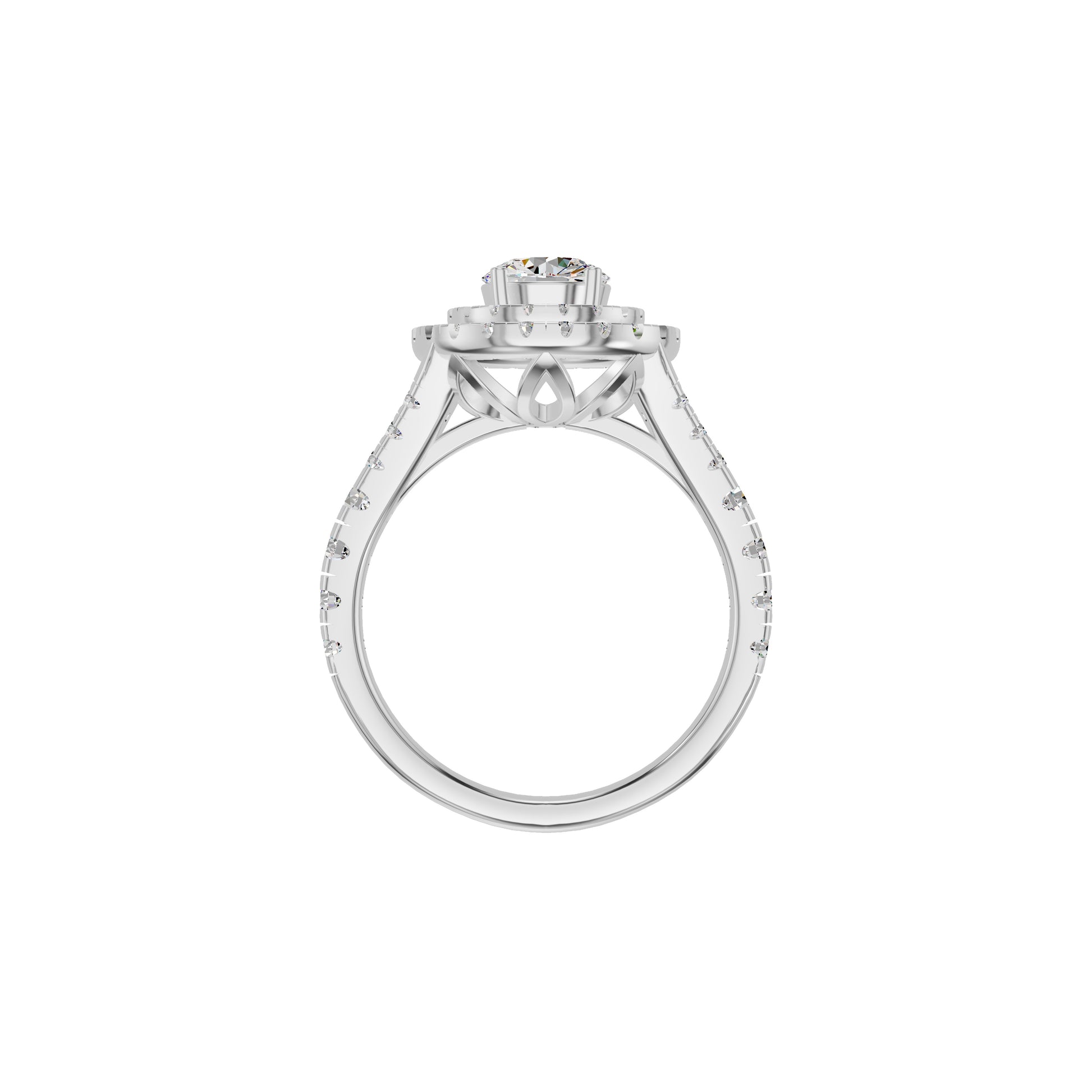 My Only Diamond Engagement Ring 18 KT / White Gold / 18