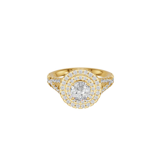 My Only Diamond Engagement Ring 18 KT / Yellow Gold / 18