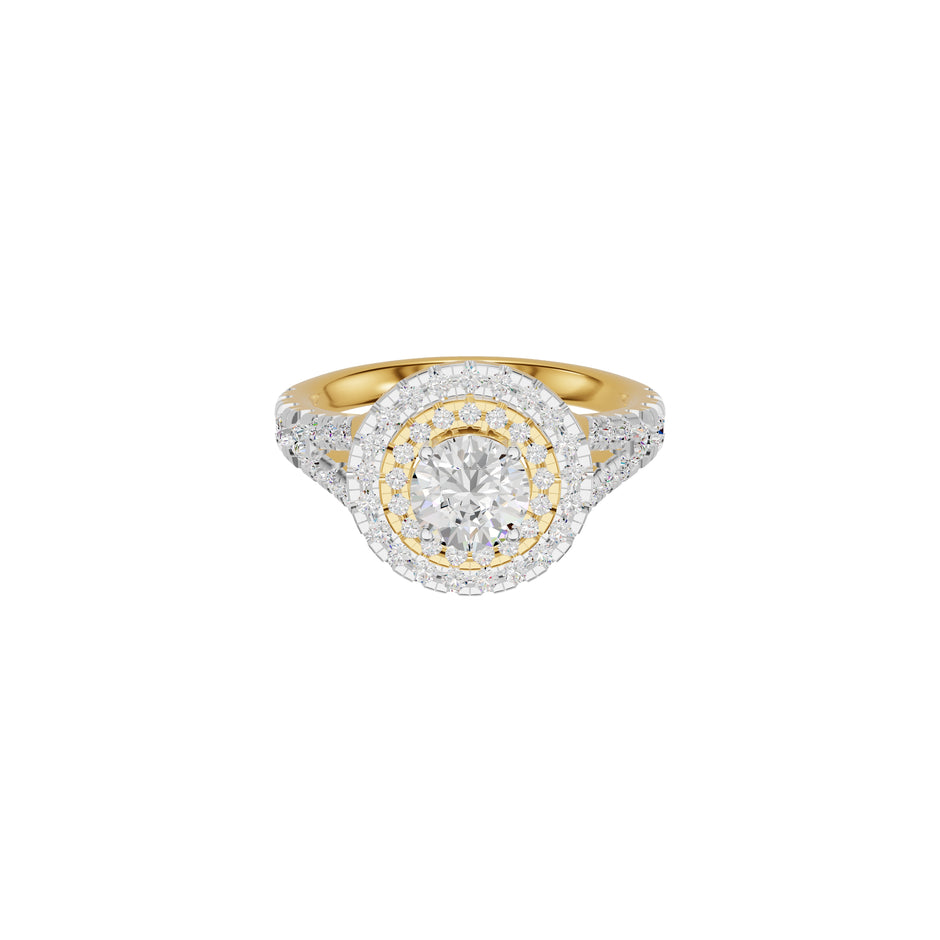 My Only Diamond Engagement Ring 18 KT / Yellow Gold / 18
