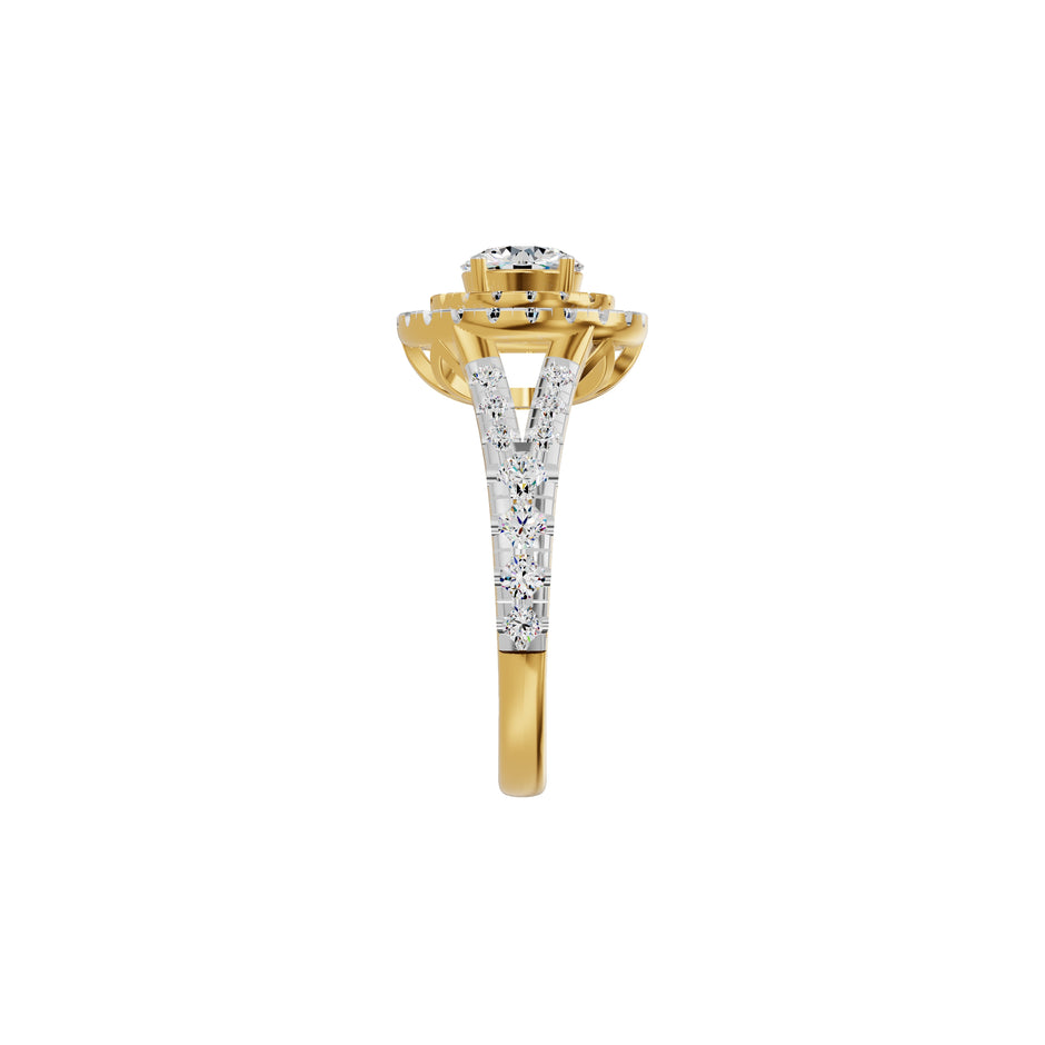 My Only Diamond Engagement Ring 18 KT / Yellow Gold / 18