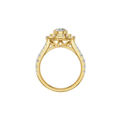 My Only Diamond Engagement Ring 18 KT / Yellow Gold / 18