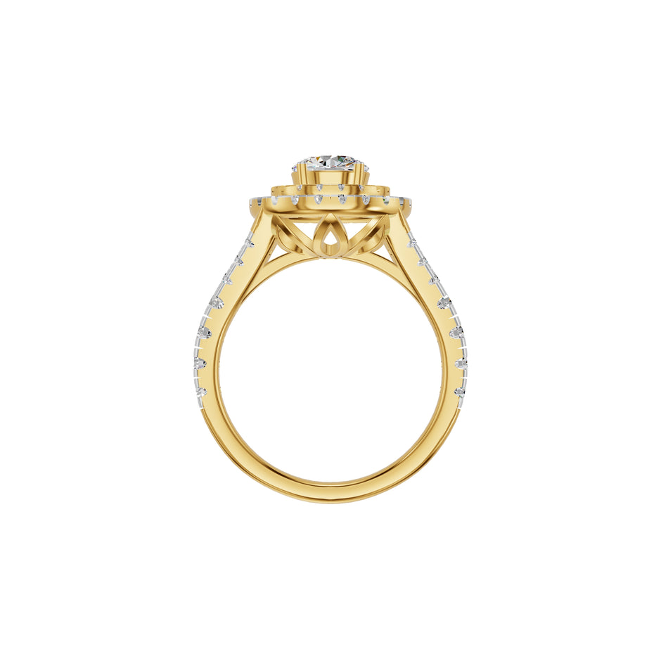 My Only Diamond Engagement Ring 18 KT / Yellow Gold / 18