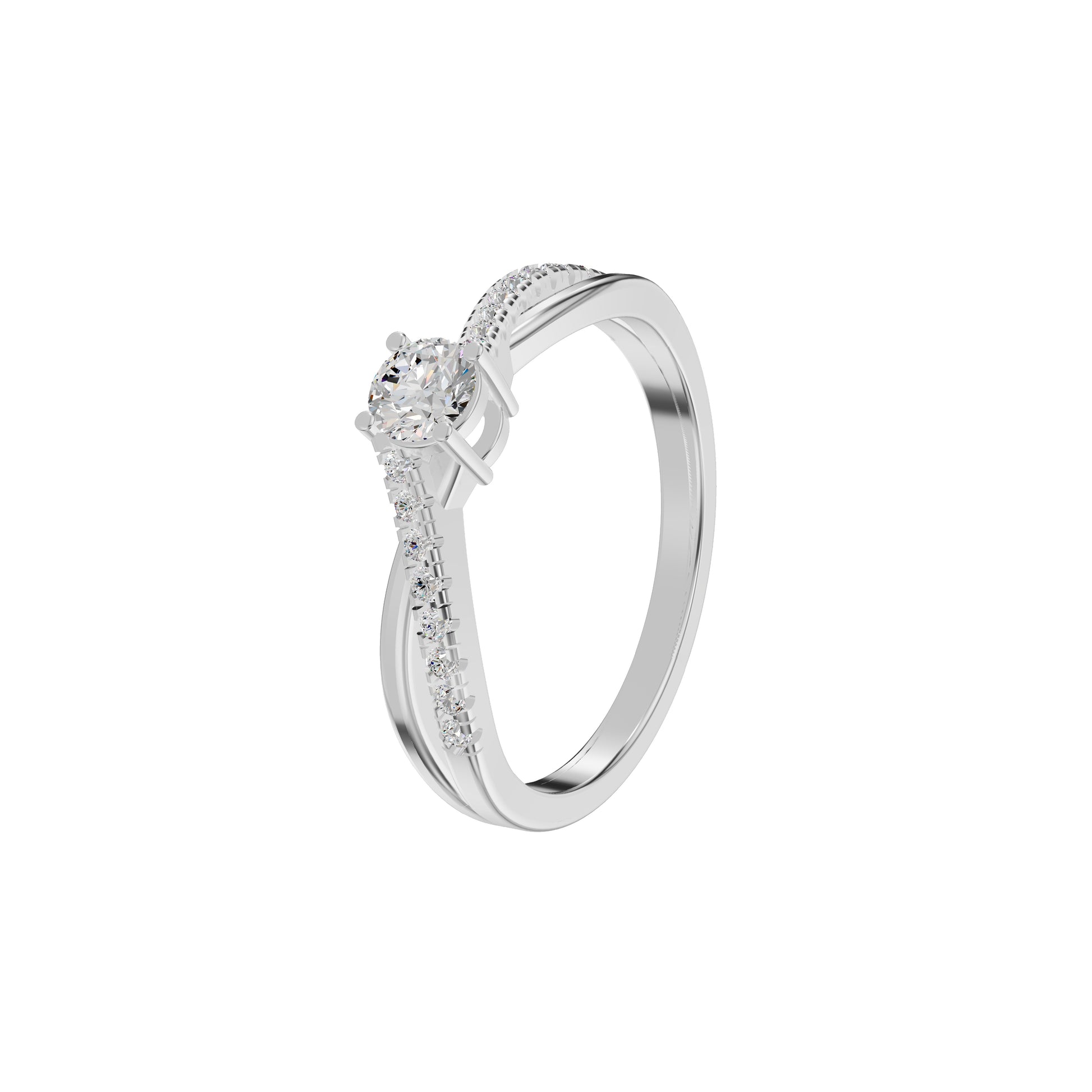 DLR002133 18 KT / White Gold / 18