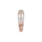Eternal Splendor Diamond Ring 18 KT / Rose Gold / 18