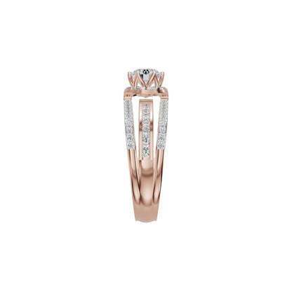 Eternal Splendor Diamond Ring 18 KT / Rose Gold / 18