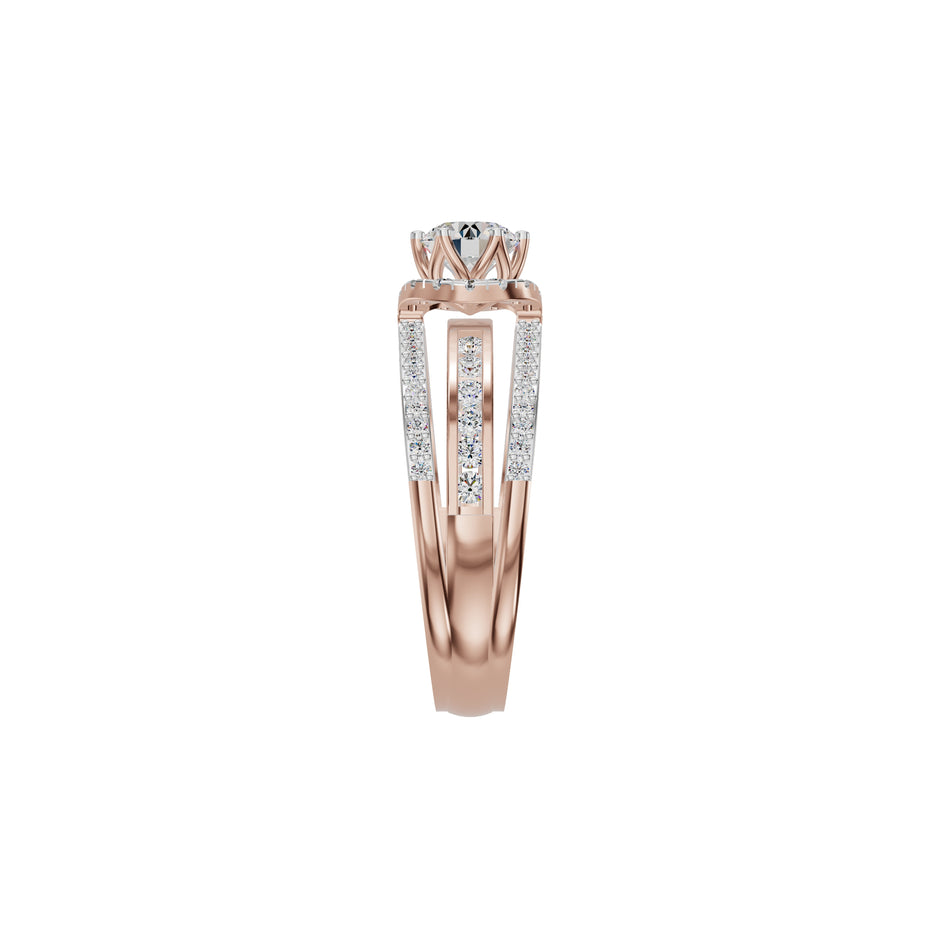 Eternal Splendor Diamond Ring 18 KT / Rose Gold / 18
