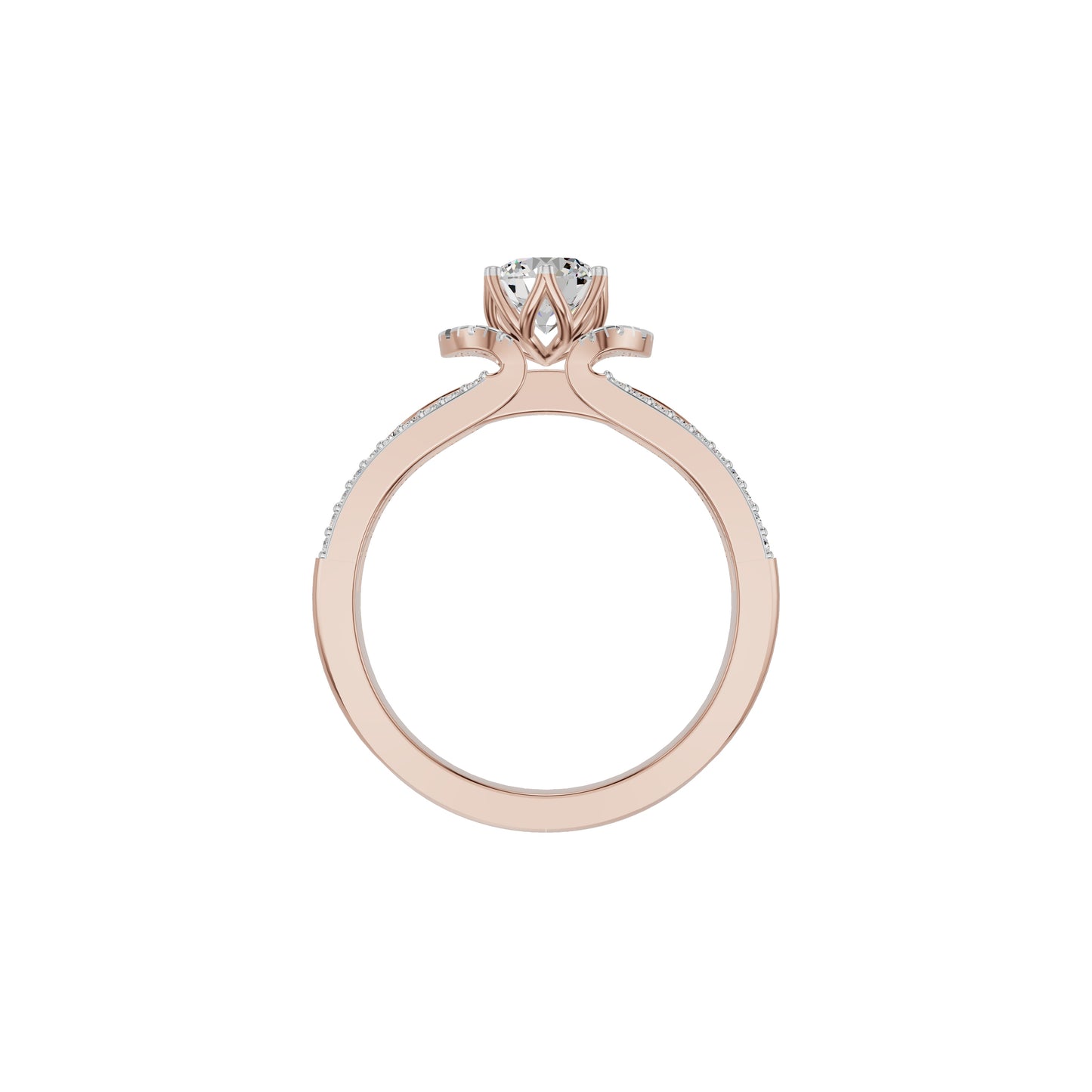 Eternal Splendor Diamond Ring 18 KT / Rose Gold / 18