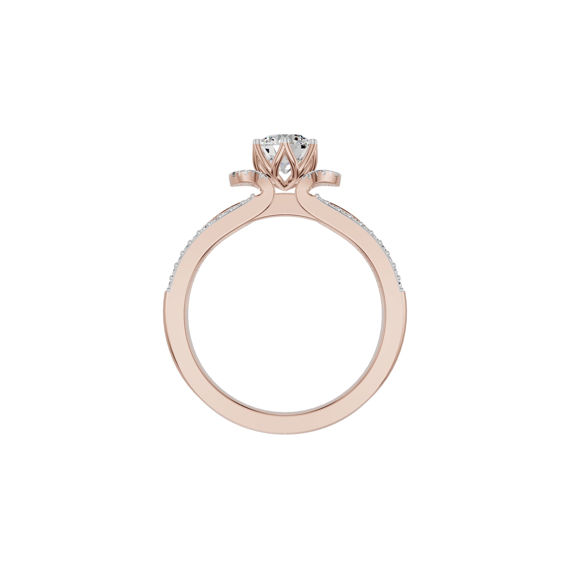 Eternal Splendor Diamond Ring 18 KT / Rose Gold / 18
