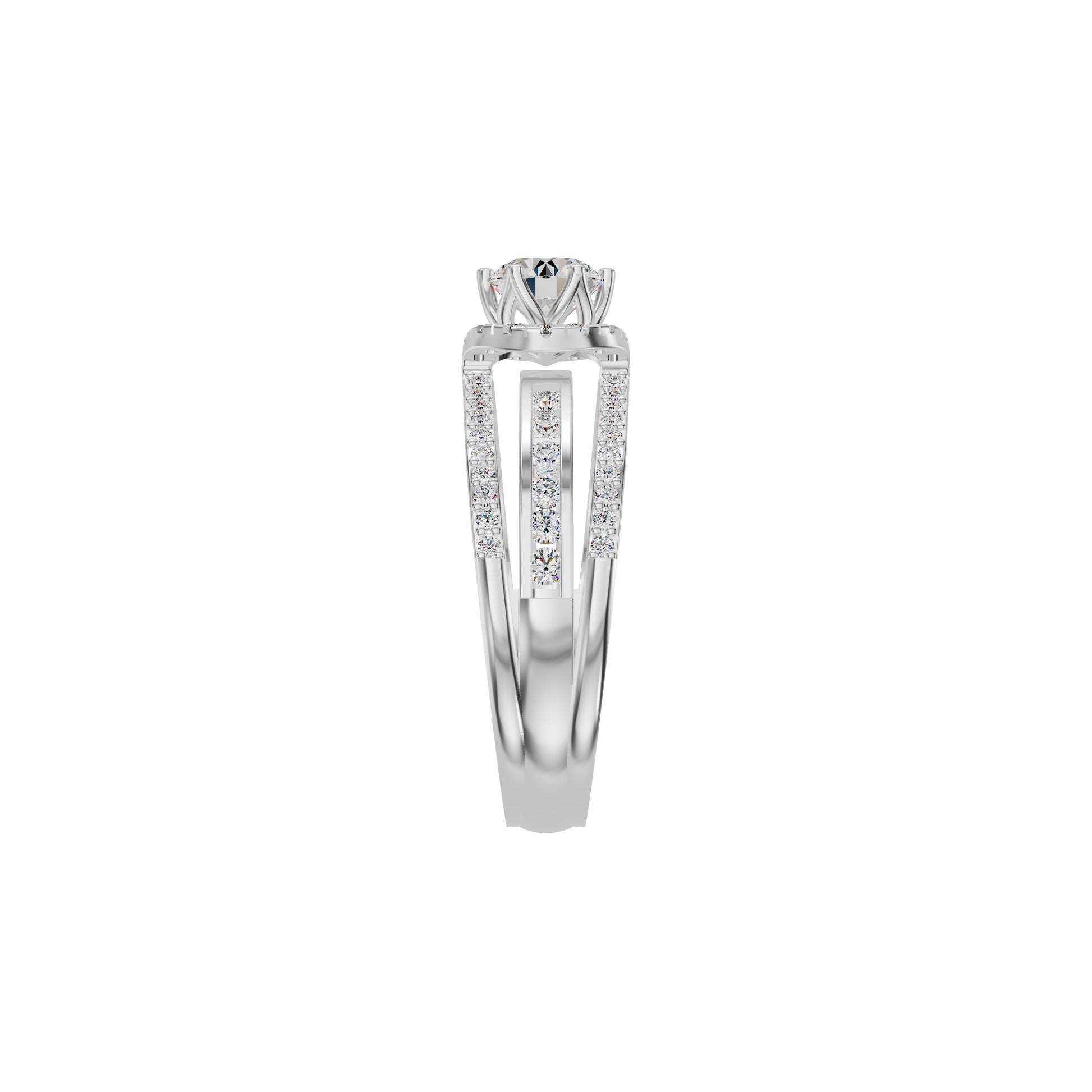 Eternal Splendor Diamond Ring 18 KT / White Gold / 18