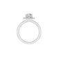 Eternal Splendor Diamond Ring 18 KT / White Gold / 18