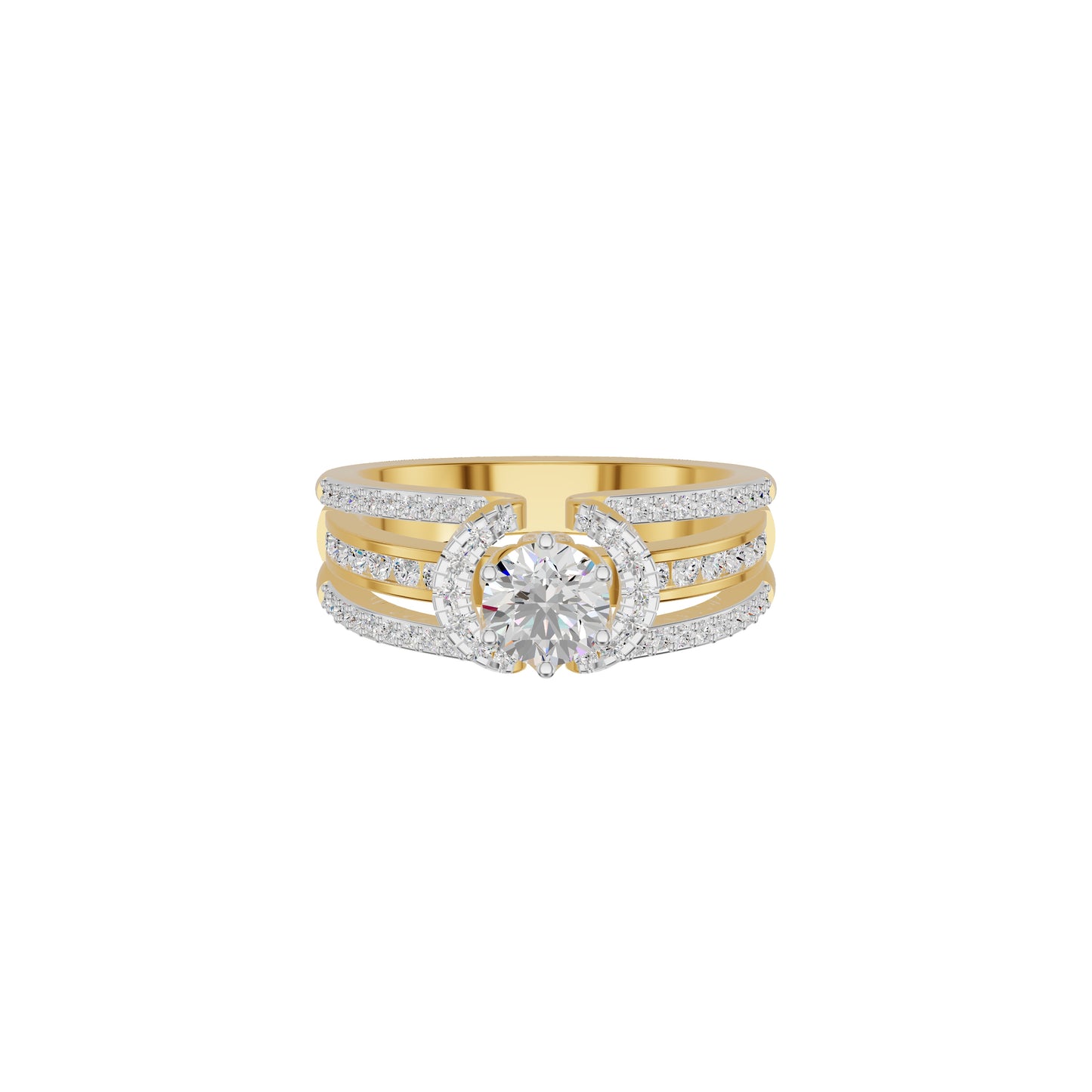 Eternal Splendor Diamond Ring 18 KT / Yellow Gold / 18