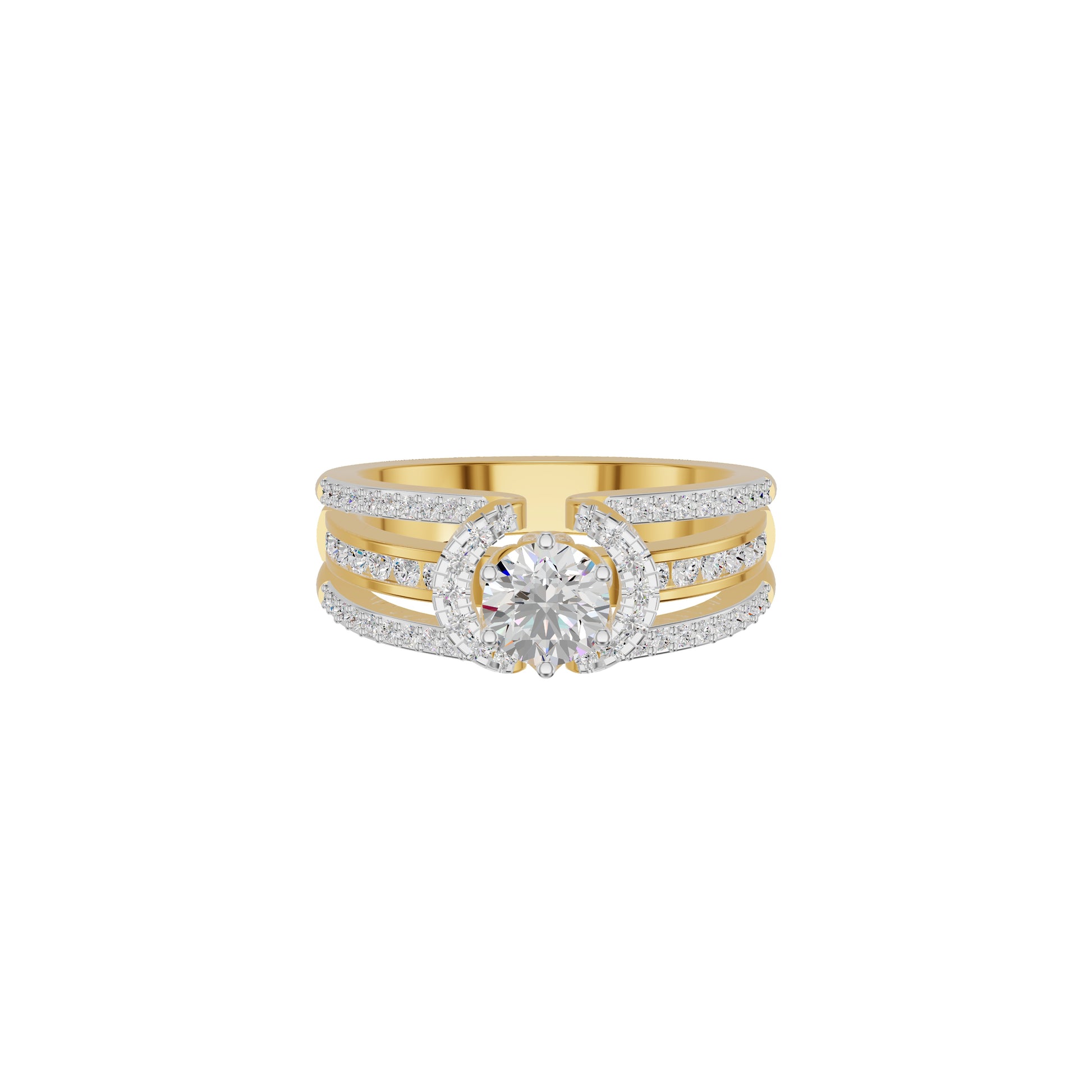 Eternal Splendor Diamond Ring 18 KT / Yellow Gold / 18