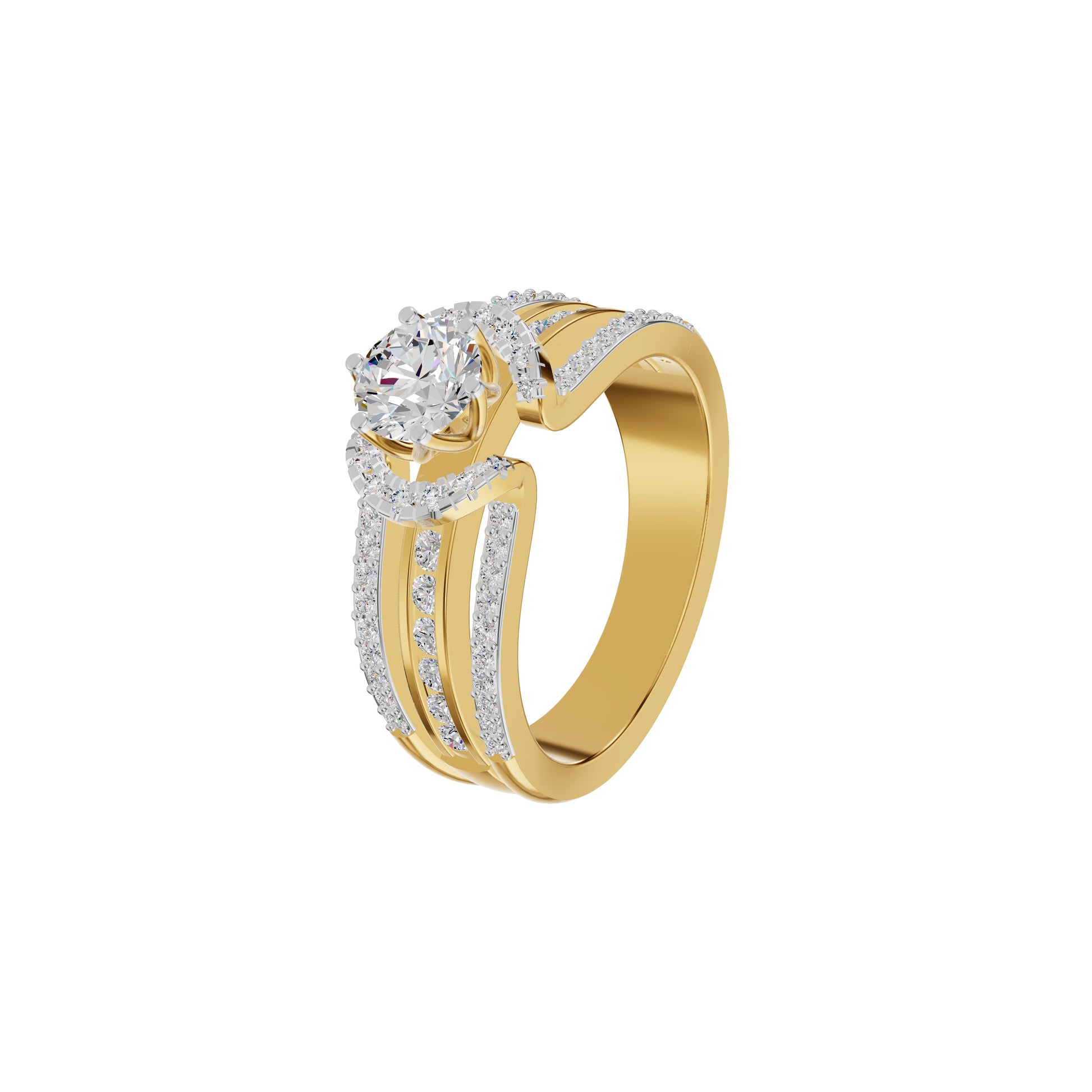 Eternal Splendor Diamond Ring 18 KT / Yellow Gold / 18