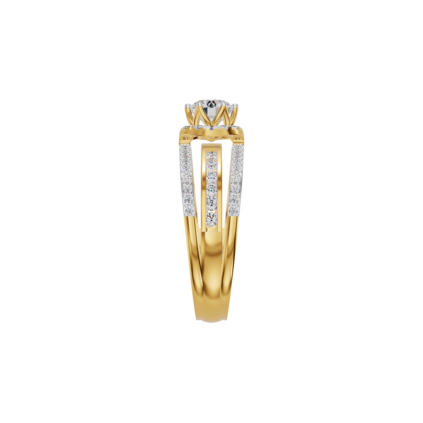 Eternal Splendor Diamond Ring 18 KT / Yellow Gold / 18
