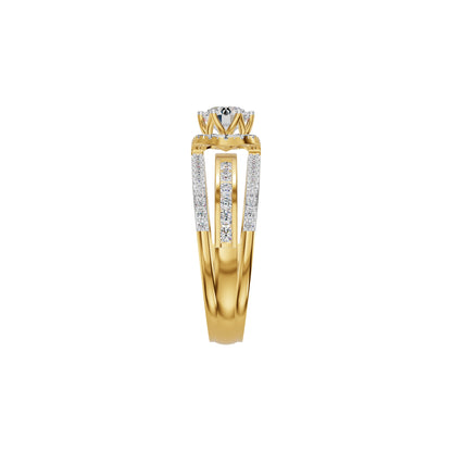 Eternal Splendor Diamond Ring 18 KT / Yellow Gold / 18