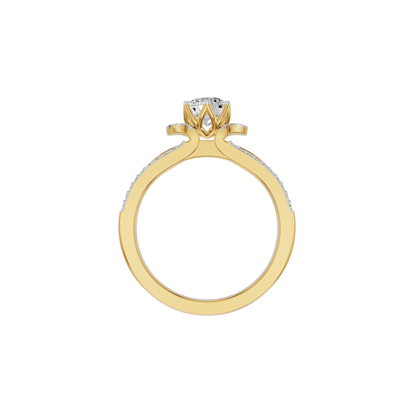 Eternal Splendor Diamond Ring 18 KT / Yellow Gold / 18