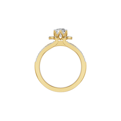 Eternal Splendor Diamond Ring 18 KT / Yellow Gold / 18
