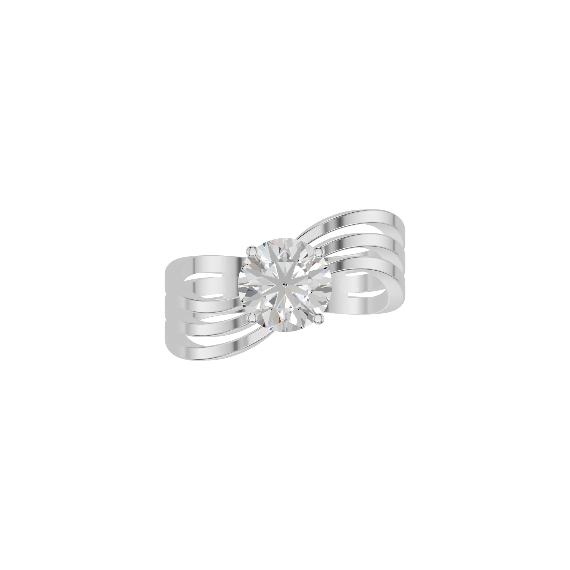 DLR002135 18 KT / White Gold / 18