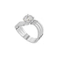 DLR002135 18 KT / White Gold / 18